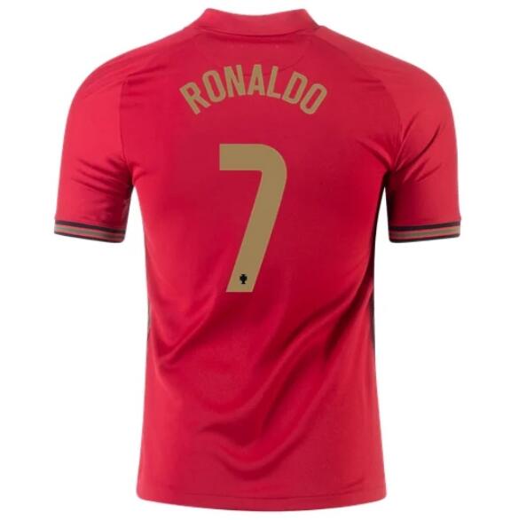 2020 EURO Portugal Home Kit Soccer Jersey CRISTIANO RONALDO #7